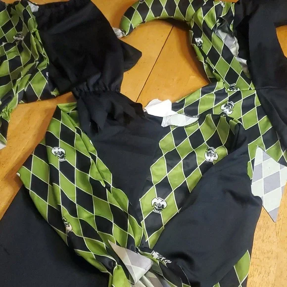 Jester halloween costume size medium - Picture 2 of 6